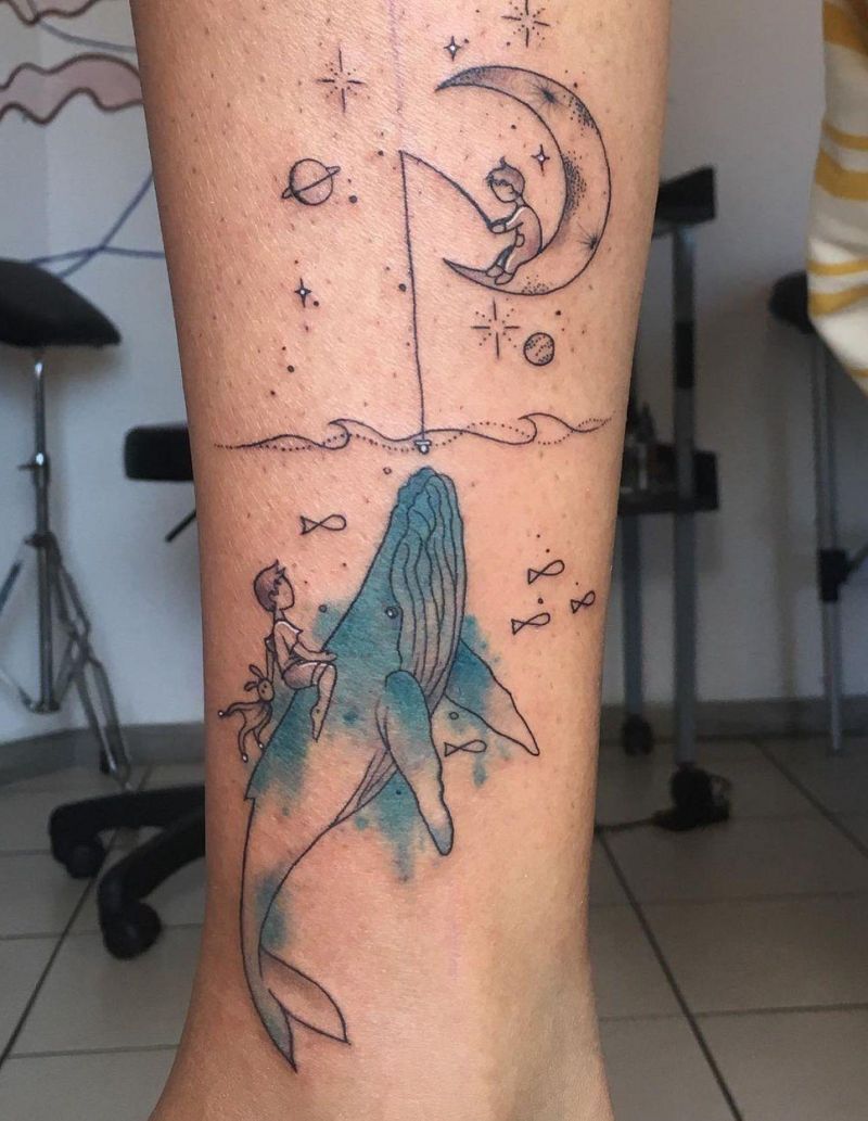 30 Pretty Whale Tattoos to Inspire You