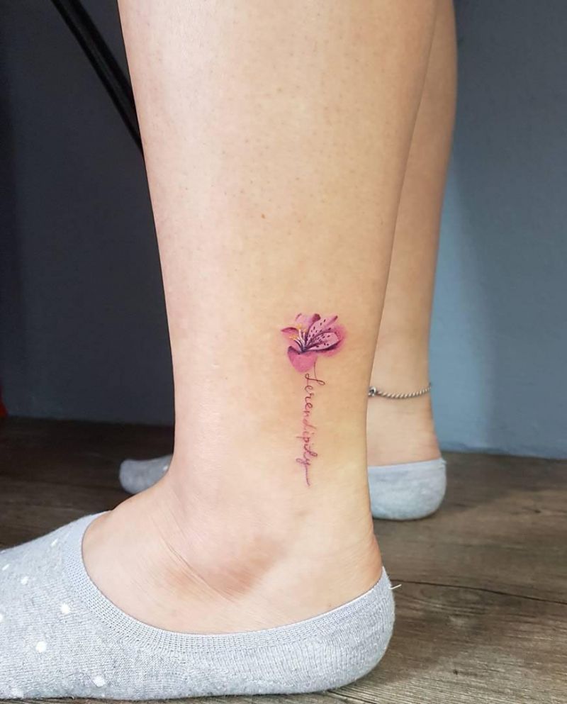 30 Pretty Alstroemeria Tattoos Show Your Temperament