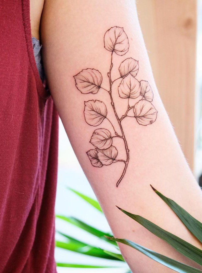 30 Pretty Aspen Tattoos for Inspiration