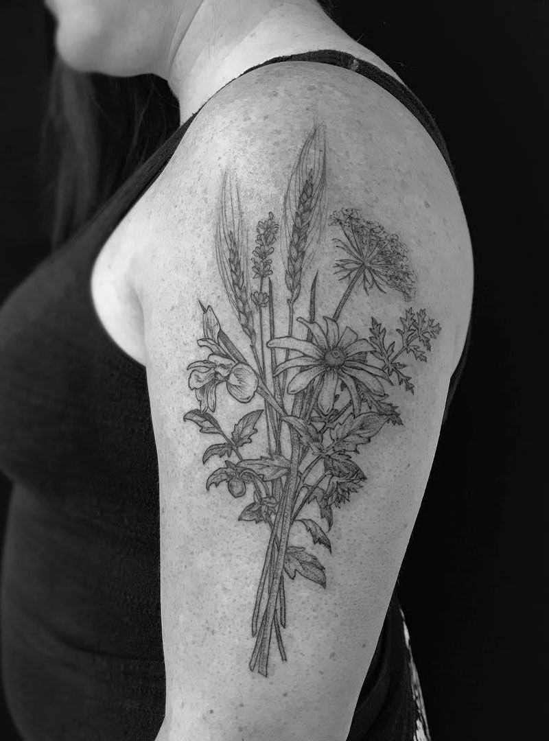 30 Pretty Barley Tattoos to Inspire You