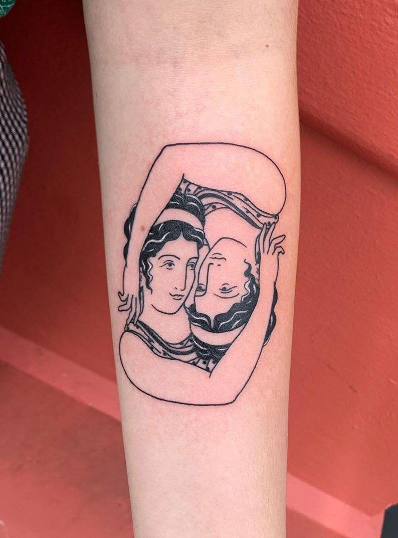 30 Pretty Gemini Tattoos to Inspire You