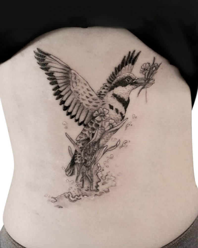 30 Pretty Kingfisher Tattoos You Must Try