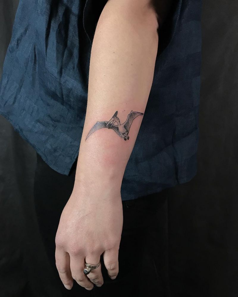 30 Pretty Pterodactyl Tattoos You Will Love