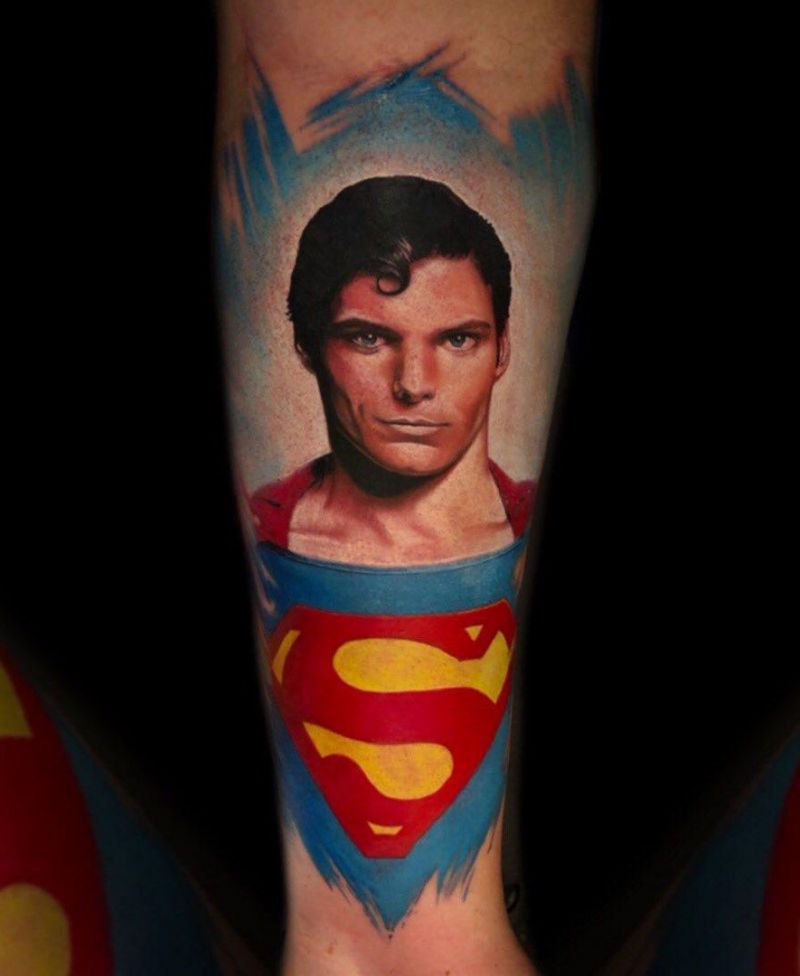 30 Pretty Superman Tattoos that Can Enhance Your Temperament