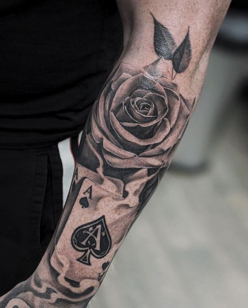 30 Pretty Ace of spades Tattoos to Inspire You