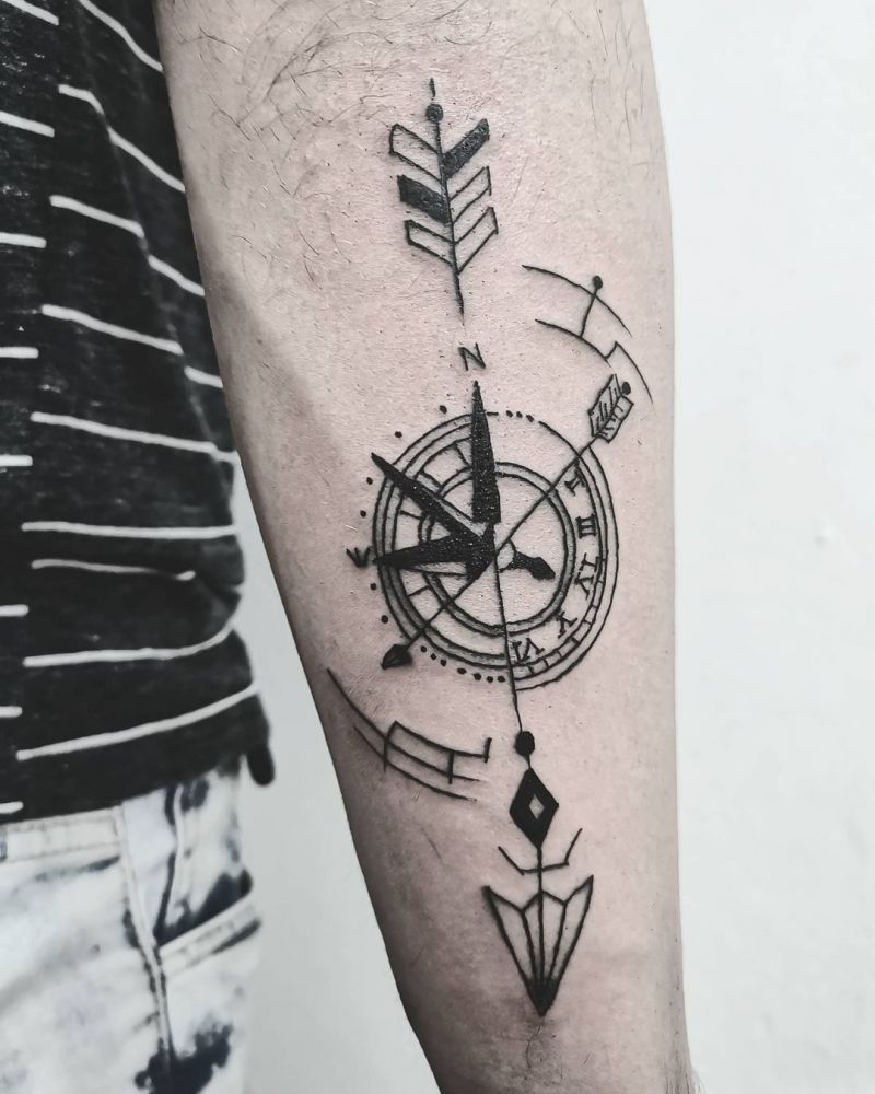 30 Pretty Arrow Tattoos Improve Your Temperament