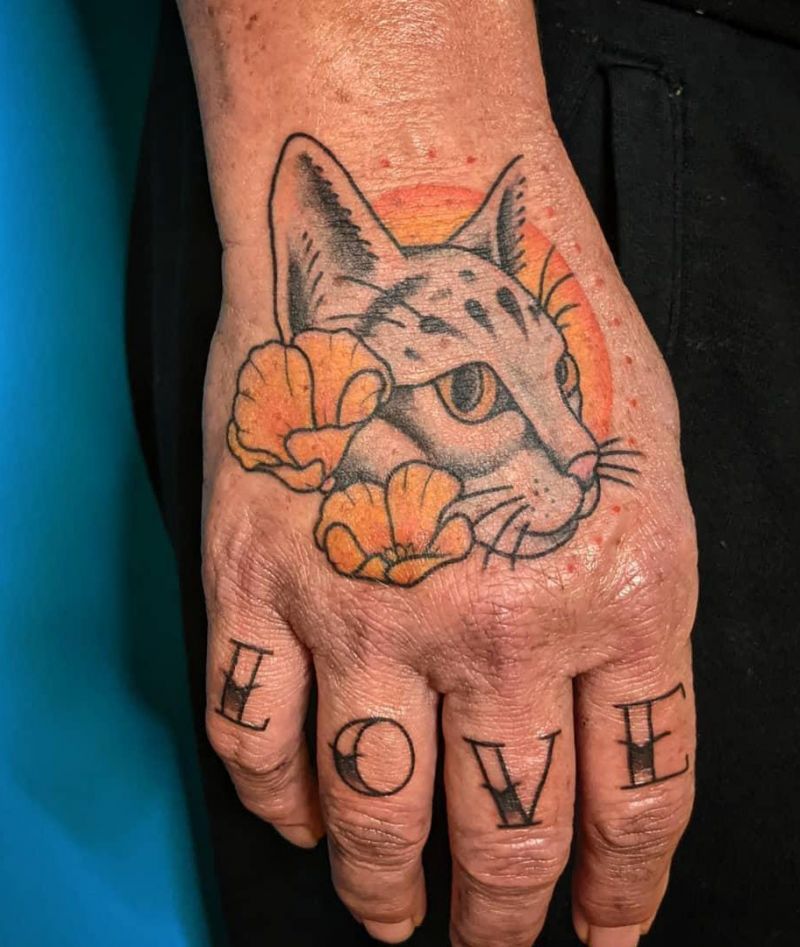 30 Cute Cat Tattoos You Will Love