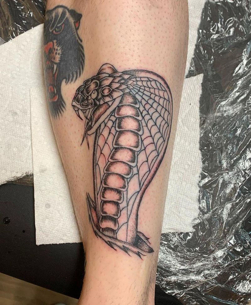 30 Pretty Cobra Tattoos to Inspire You