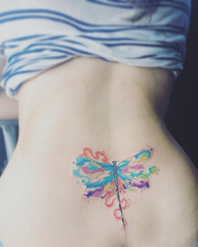 30 Pretty Dragonfly Tattoos You Will Love