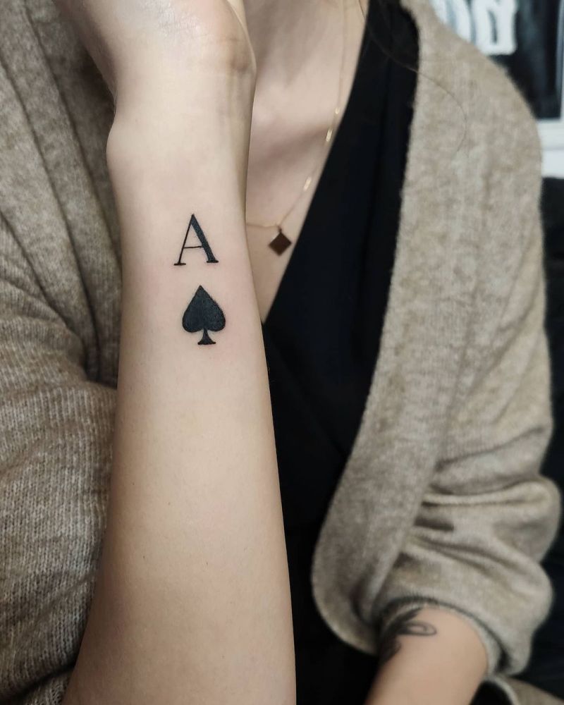 30 Pretty Ace of spades Tattoos to Inspire You