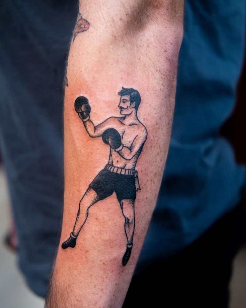 30 Pretty Boxing Tattoos Make You Strong