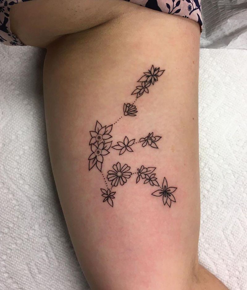 30 Pretty Constellation Tattoos to Inspire You