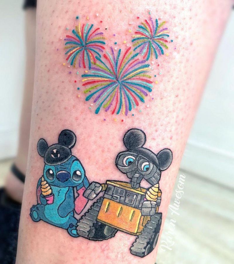 30 Pretty Fireworks Tattoos Improve Your Temperament