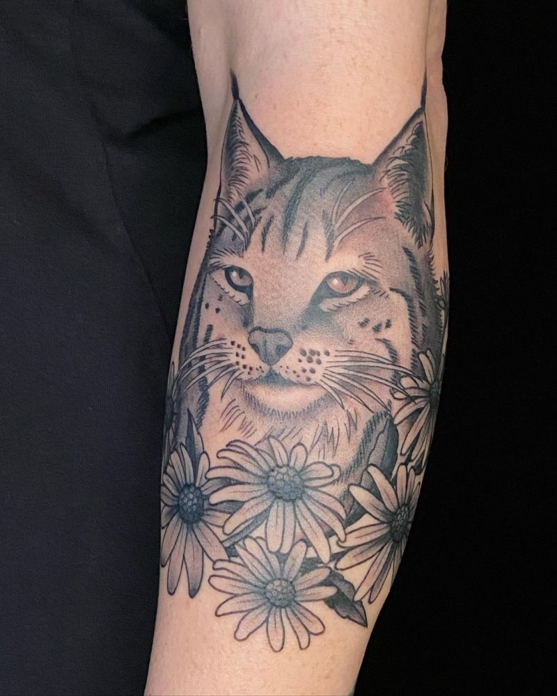 30 Pretty Lynx Tattoos You Will Love