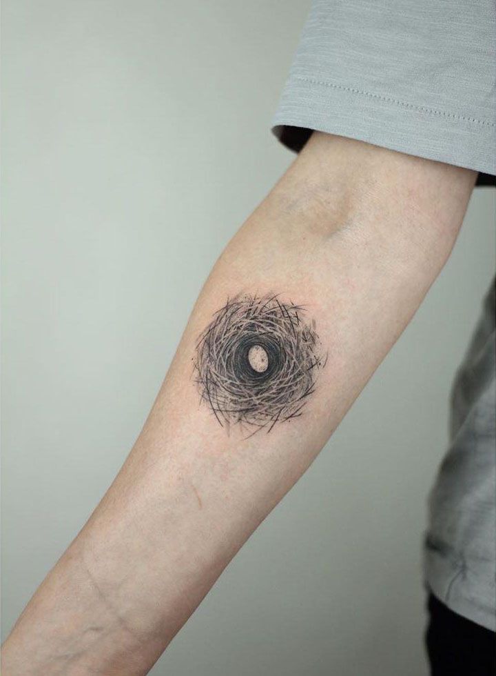 30 Pretty Nest Tattoos You Must Try