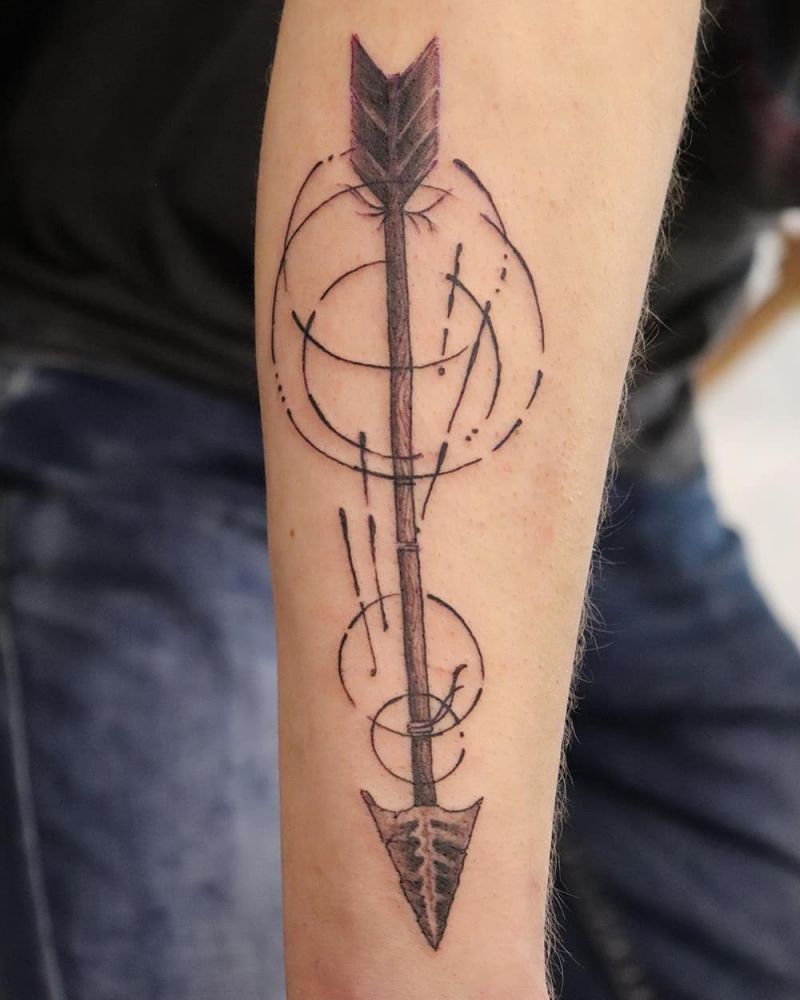 30 Pretty Arrow Tattoos Improve Your Temperament