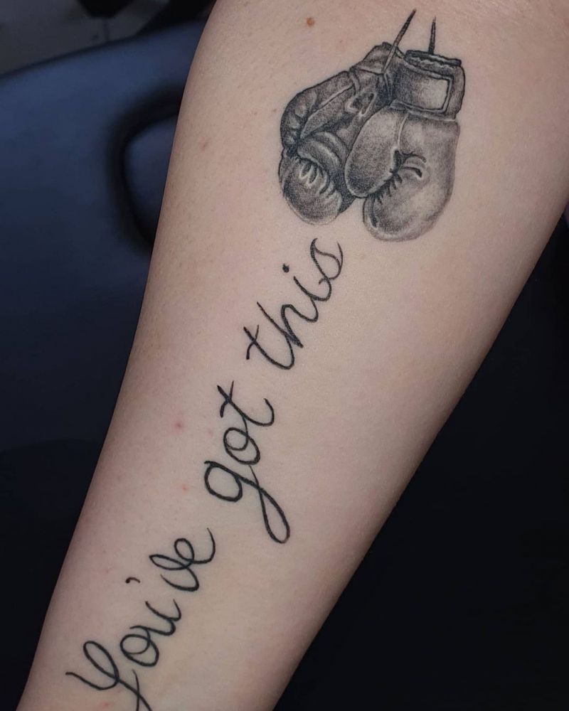 30 Pretty Boxing Tattoos Make You Strong