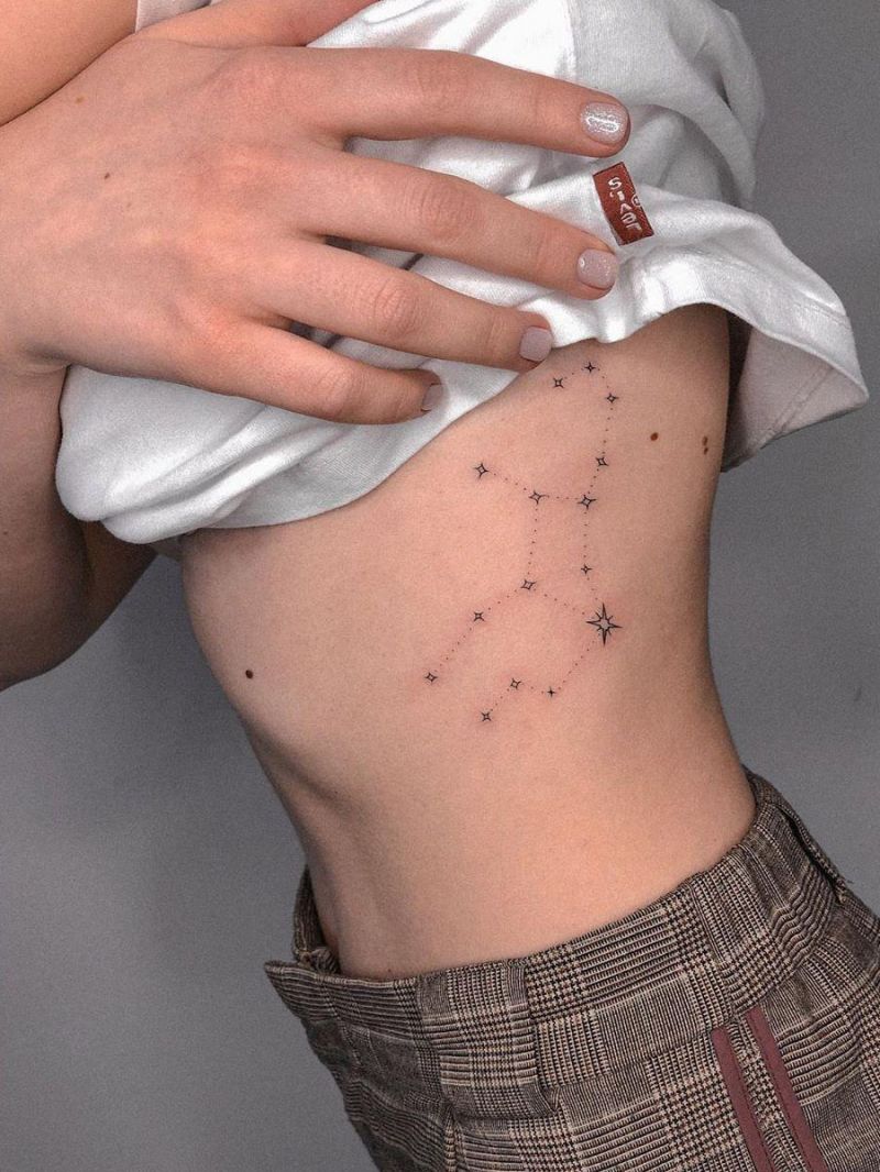 30 Pretty Constellation Tattoos to Inspire You