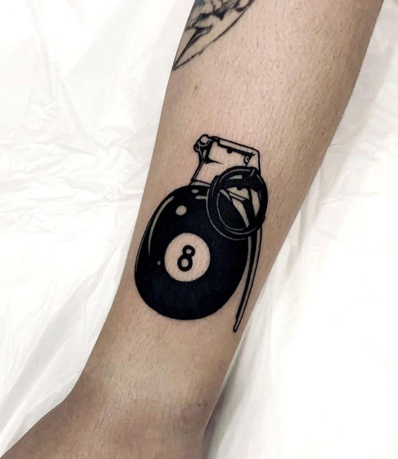 30 Pretty Grenade Tattoos You Must Try