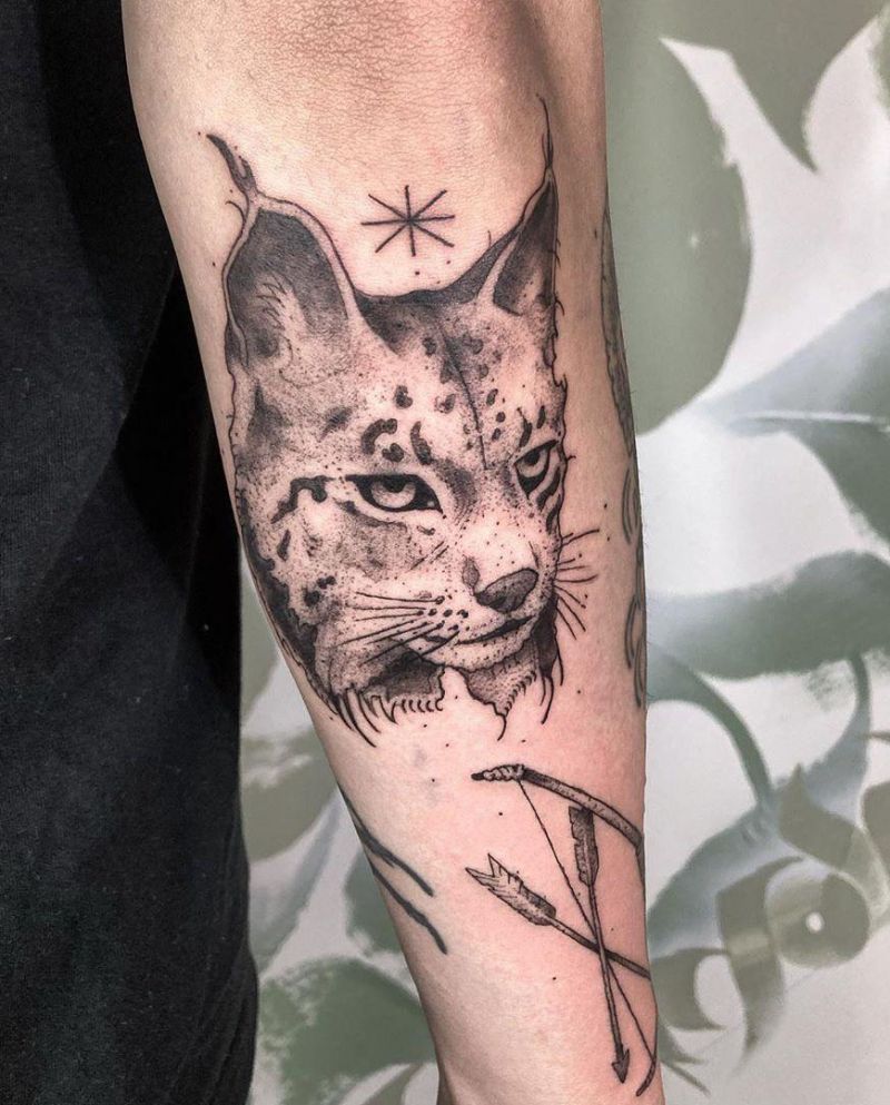 30 Pretty Lynx Tattoos You Will Love