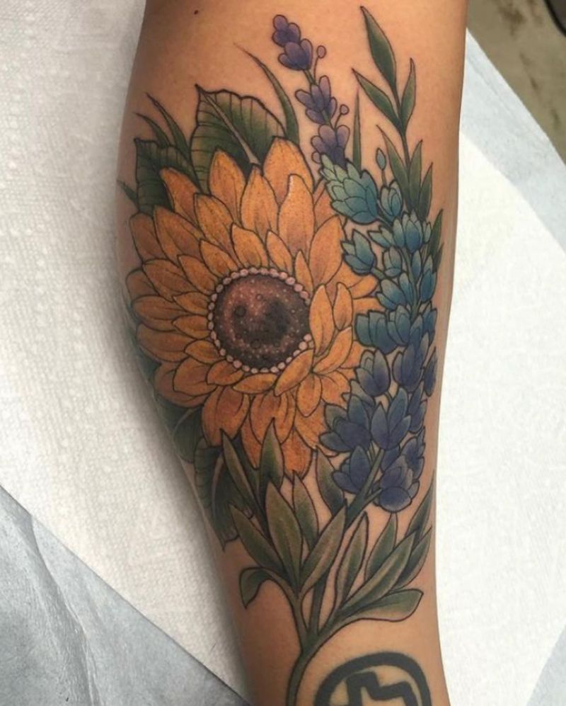 30 Pretty Sunflower Tattoos Improve Your Temperament