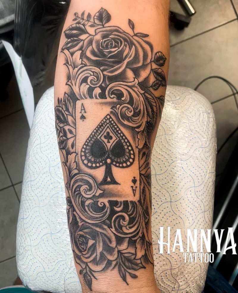 30 Pretty Ace of spades Tattoos to Inspire You