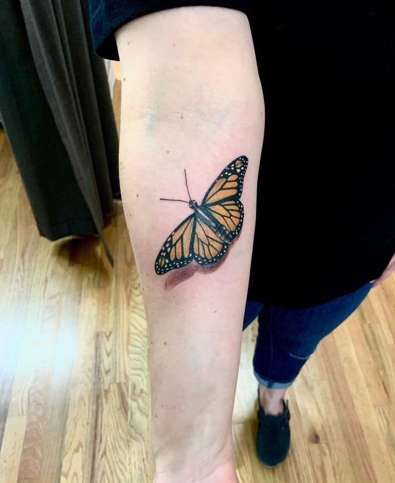 30 Pretty Butterfly Tattoos for Inspiration