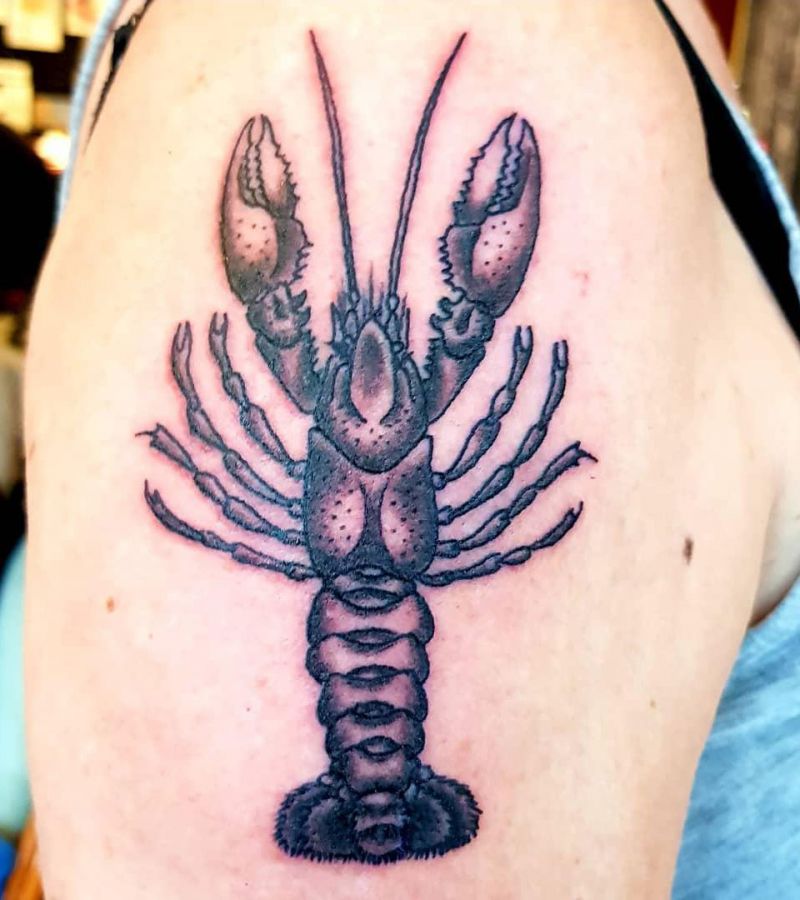 30 Pretty Crayfish Tattoos Make You Beautiful