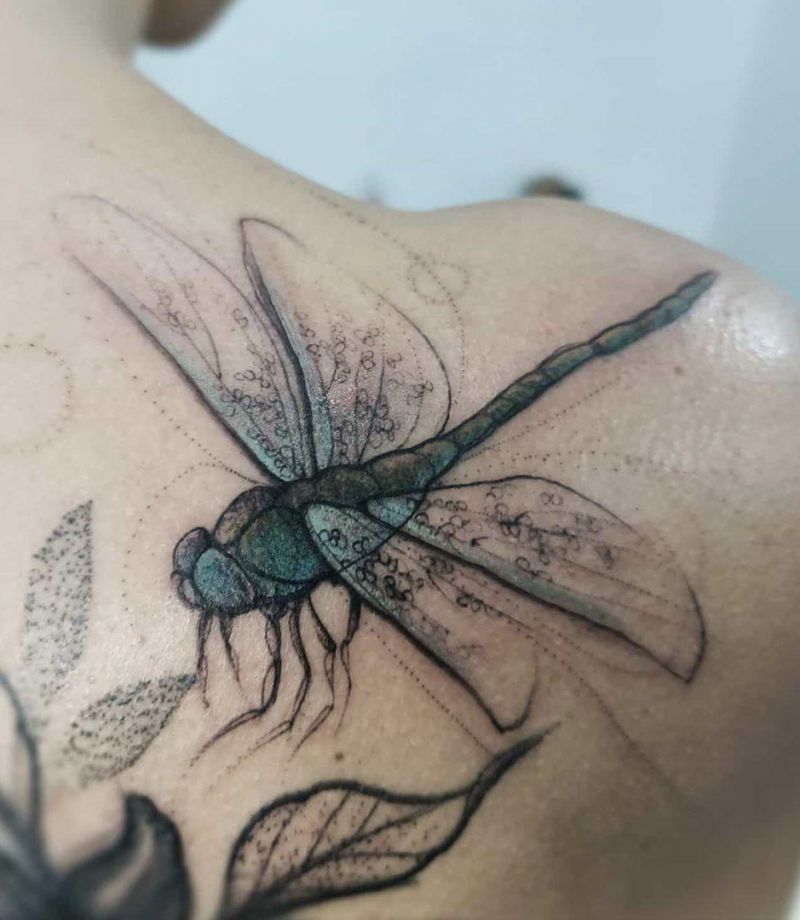 30 Pretty Dragonfly Tattoos You Will Love