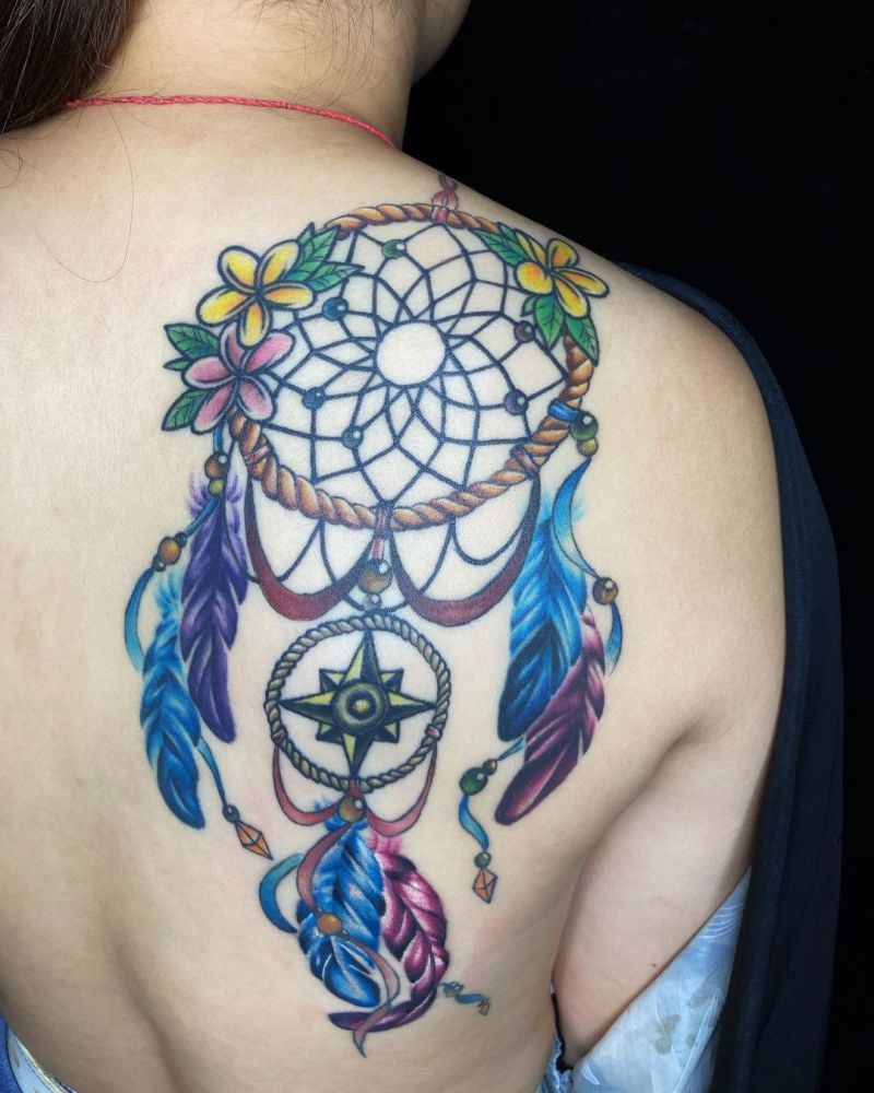 30 Superb Dreamcatcher Tattoos to Get Inspired