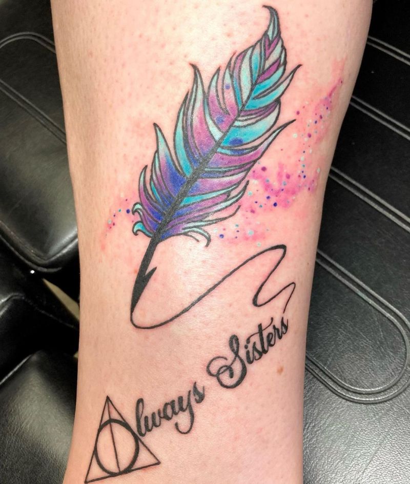 30 Pretty Feather Tattoos You Must Try