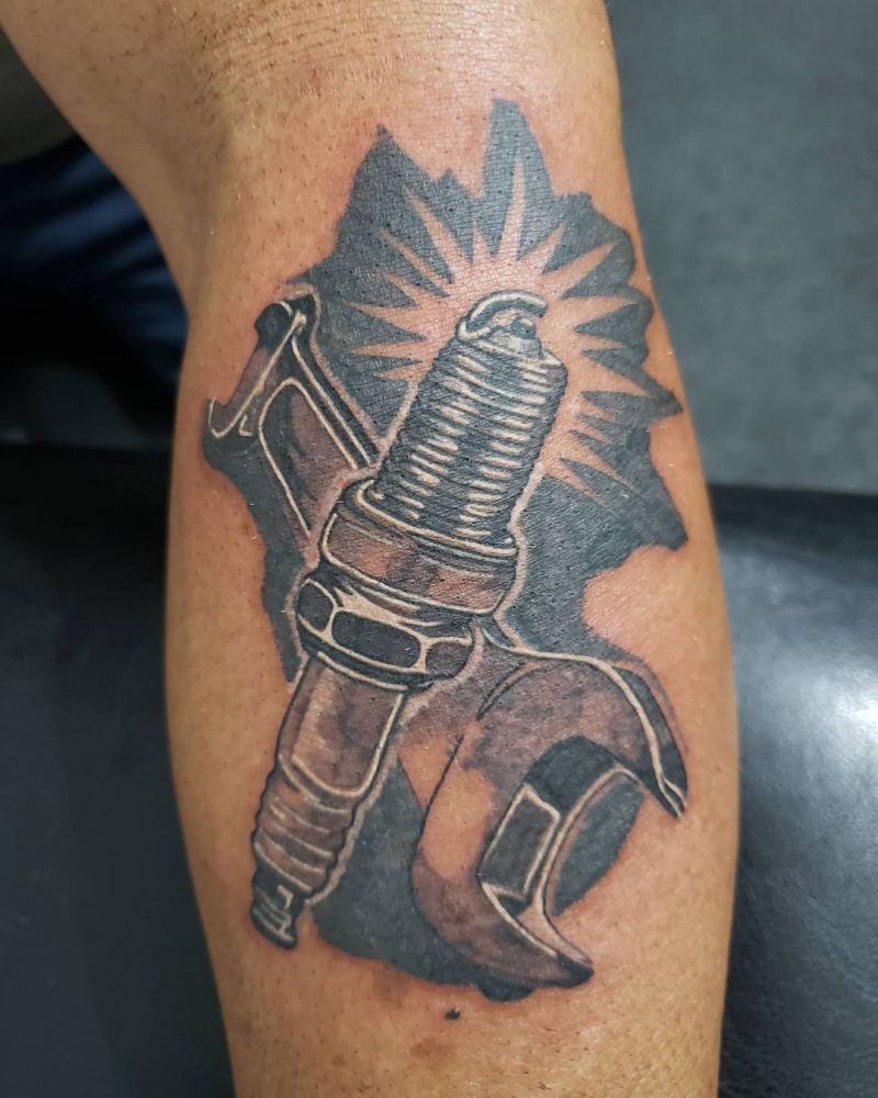 30 Pretty Mechanic Tattoos for Inspiration