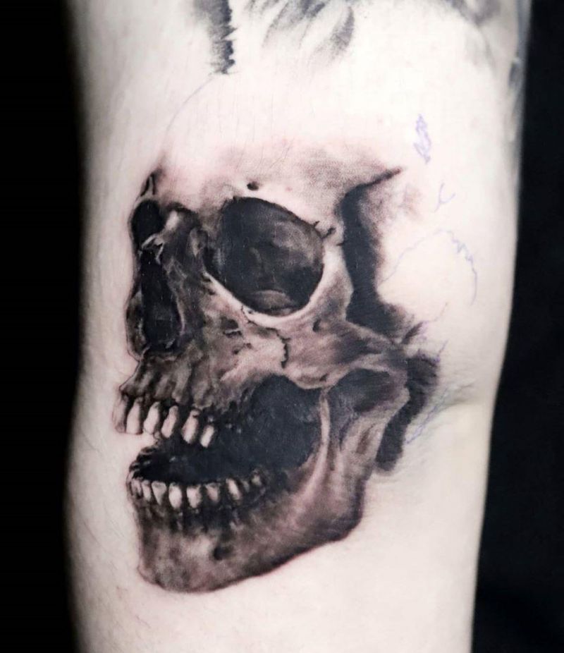 30 Gorgeous Skull Tattoos to Inspire You