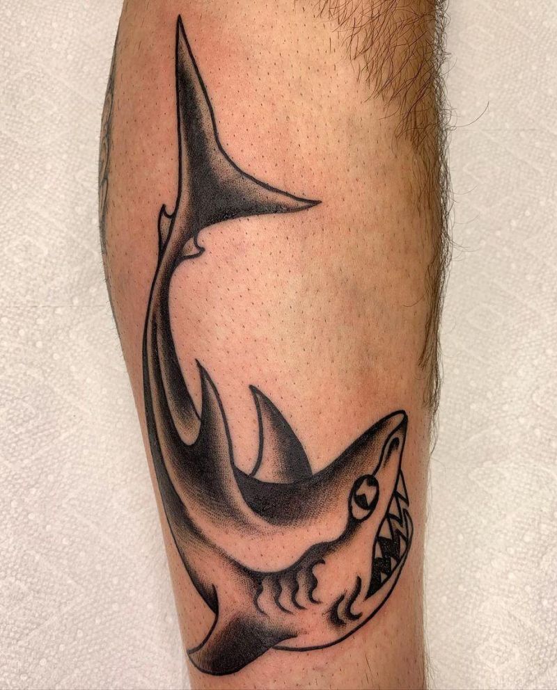 30 Pretty Shark Tattoos Enhance Your Personality