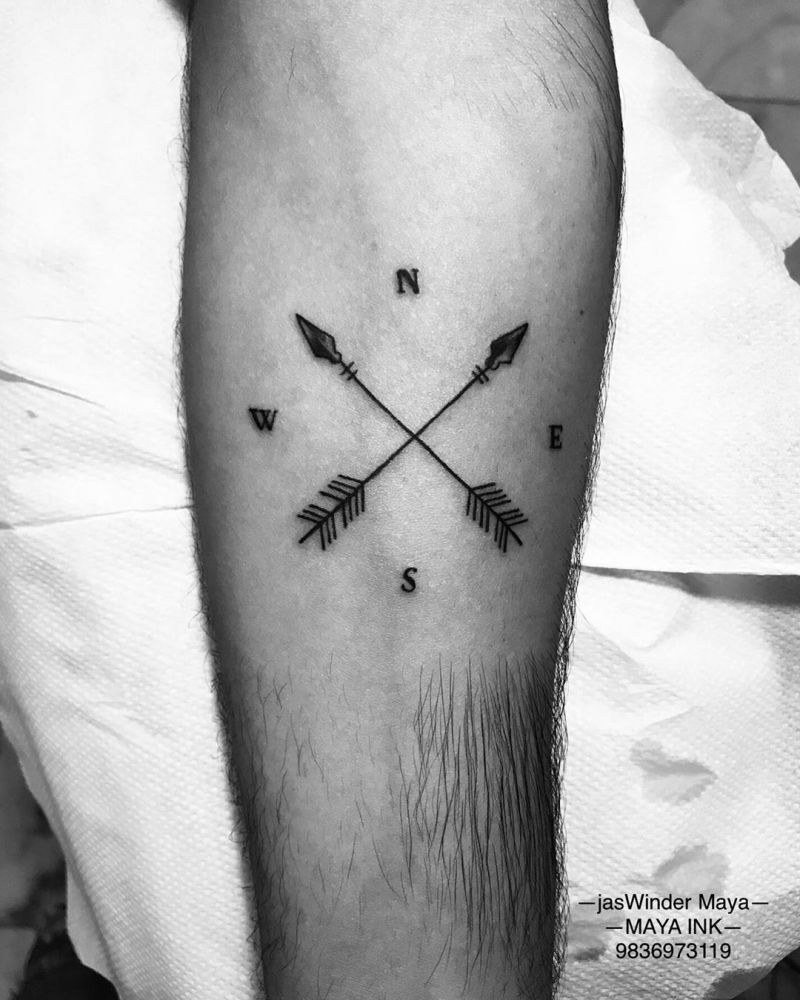 30 Pretty Arrow Tattoos Improve Your Temperament