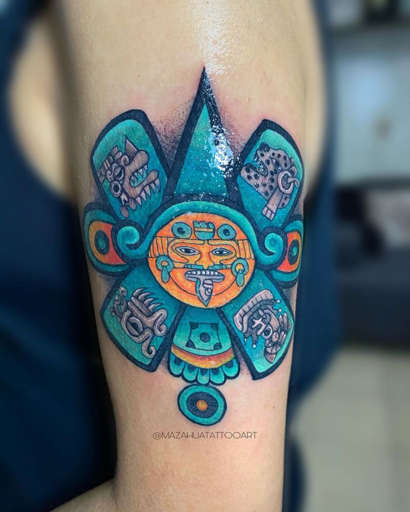 30 Pretty Aztec Tattoos You Must Try