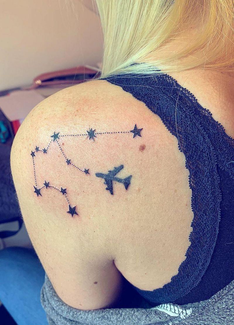 30 Pretty Constellation Tattoos to Inspire You