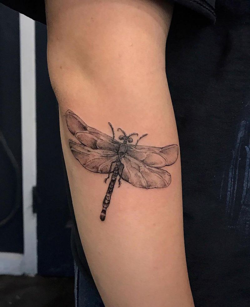 30 Pretty Dragonfly Tattoos You Will Love