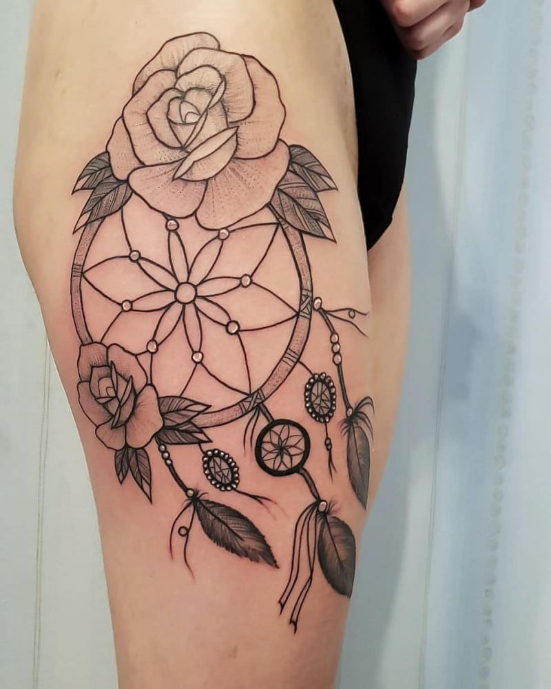 30 Superb Dreamcatcher Tattoos to Get Inspired