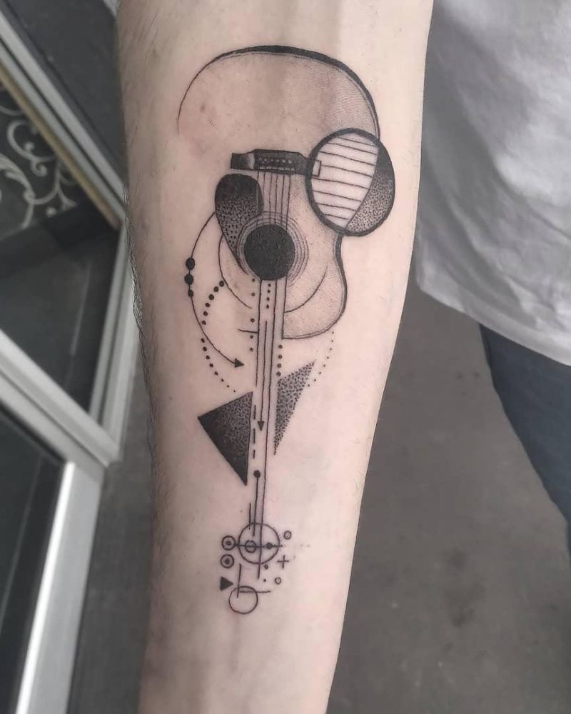 30 Pretty Music Tattoos to Inspire You