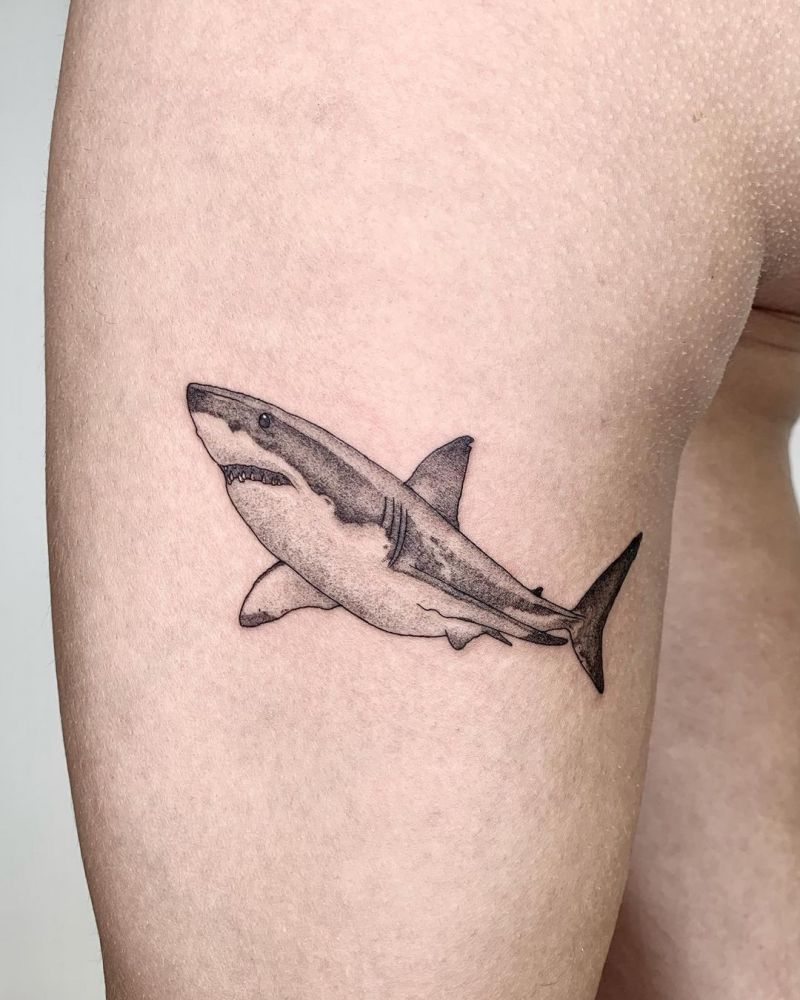 30 Pretty Shark Tattoos Enhance Your Personality