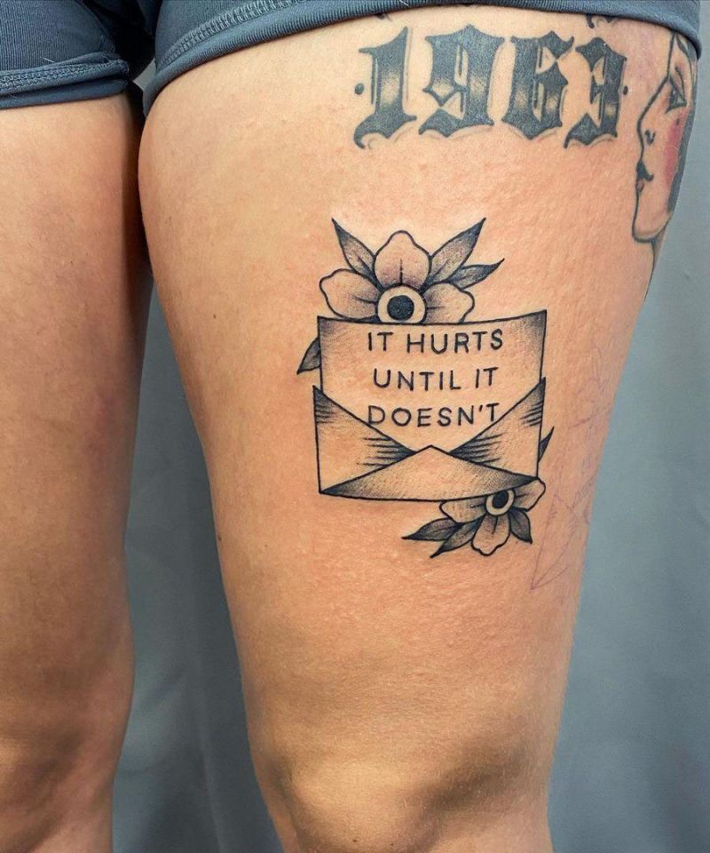 30 Pretty Envelope Tattoos Show Your Temperament