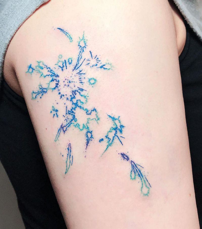 30 Pretty Fireworks Tattoos Improve Your Temperament