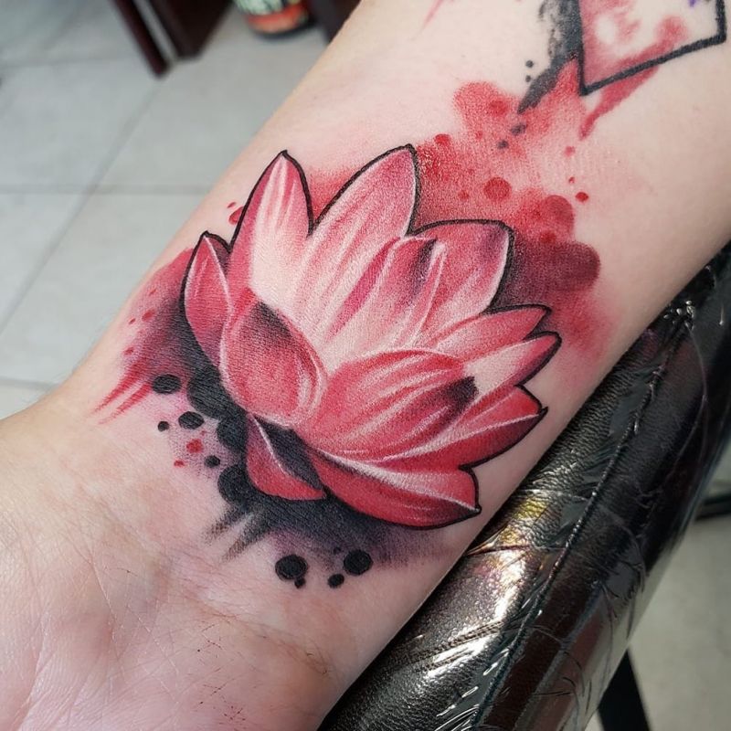 30 Pretty Lotus Flower Tattoos You Will Love