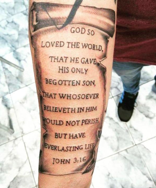 30 Pretty Scroll Tattoos Make You Beautiful