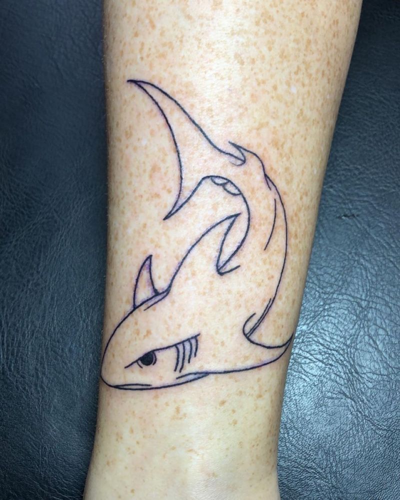 30 Pretty Shark Tattoos Enhance Your Personality