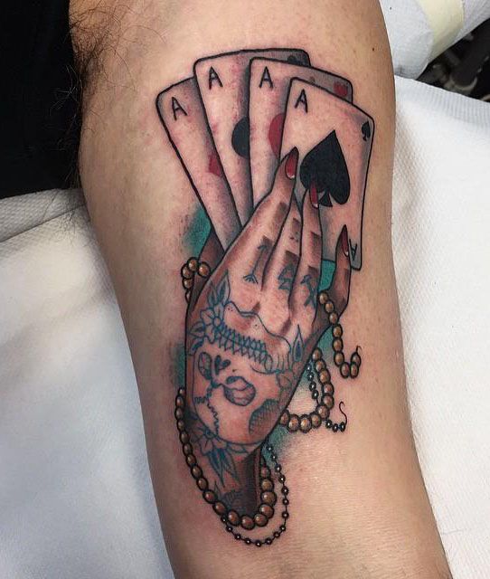 30 Pretty Ace of spades Tattoos to Inspire You