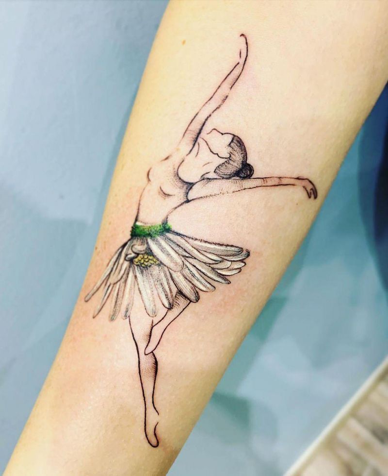 30 Pretty Ballerina Tattoos You Will Love