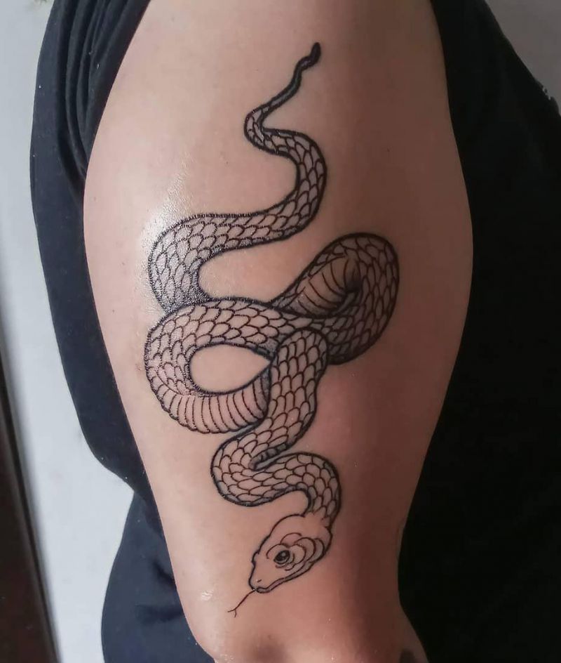 30 Pretty Cobra Tattoos to Inspire You