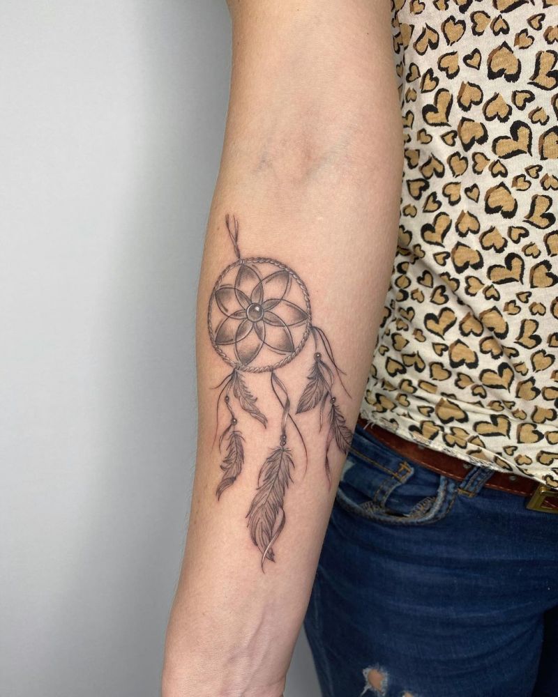 30 Superb Dreamcatcher Tattoos to Get Inspired